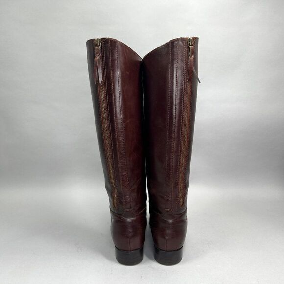 Cole Haan Women's Size 6 Arlington Brown Leather Riding Boots - Picture 6 of 12